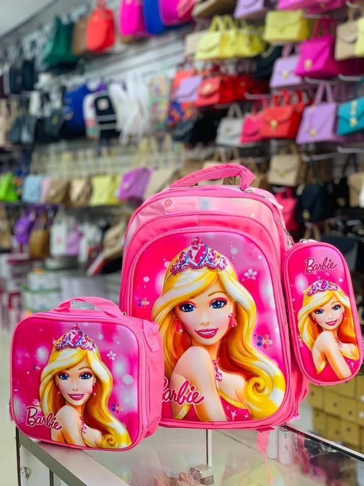 Juego de mochila Barbie